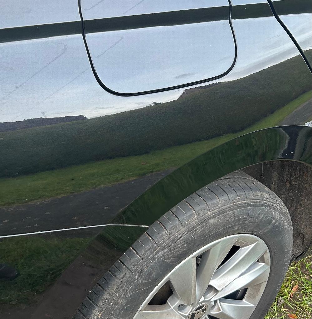 Medium paintless dent removal