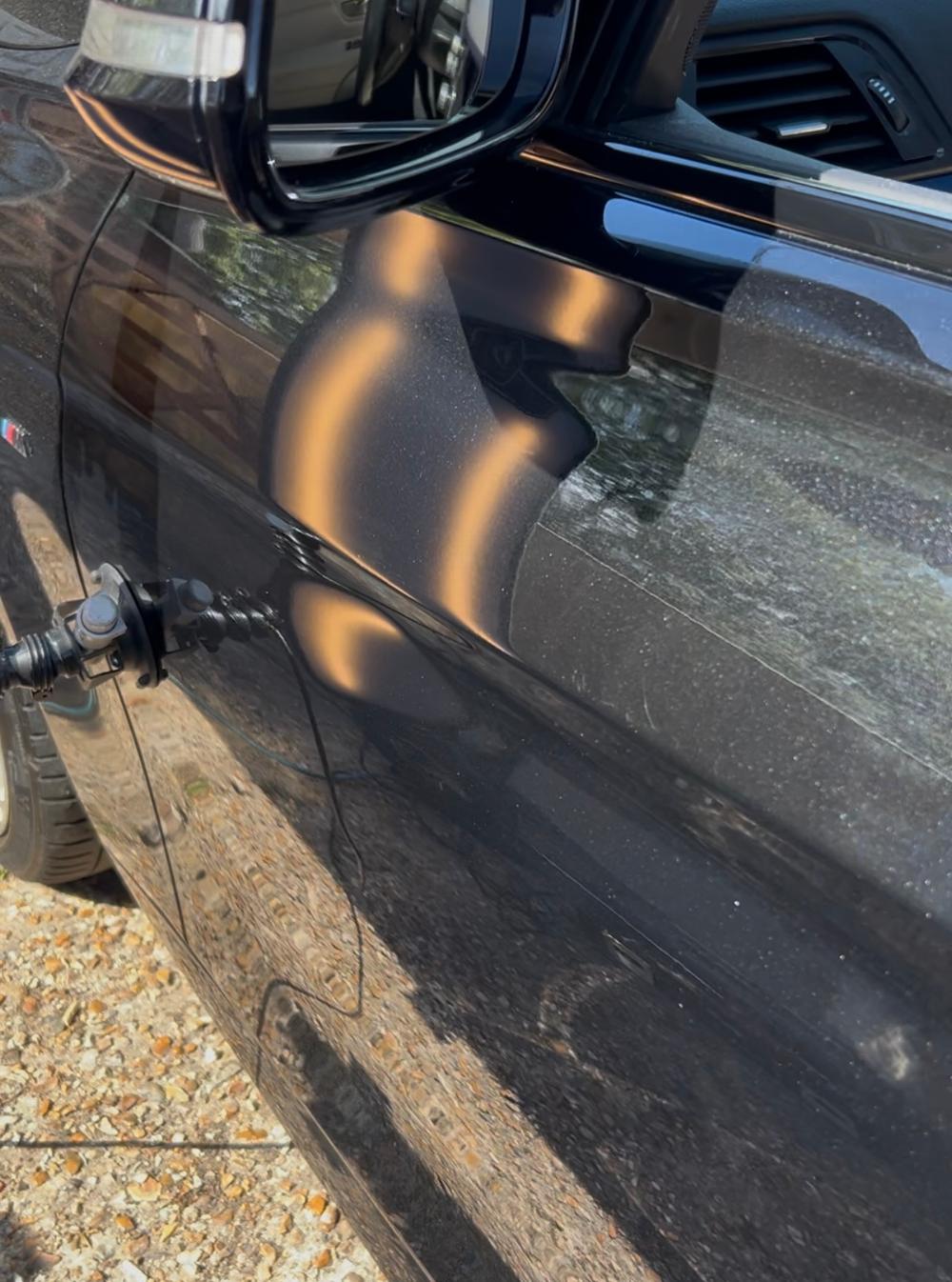 Medium paintless dent removal