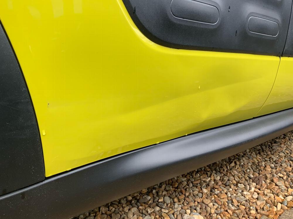 Large dent removal
